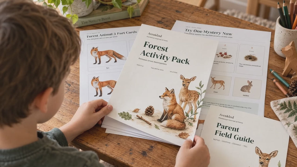 Forest Activity Pack for Ages 3–6 | Montessori-Inspired